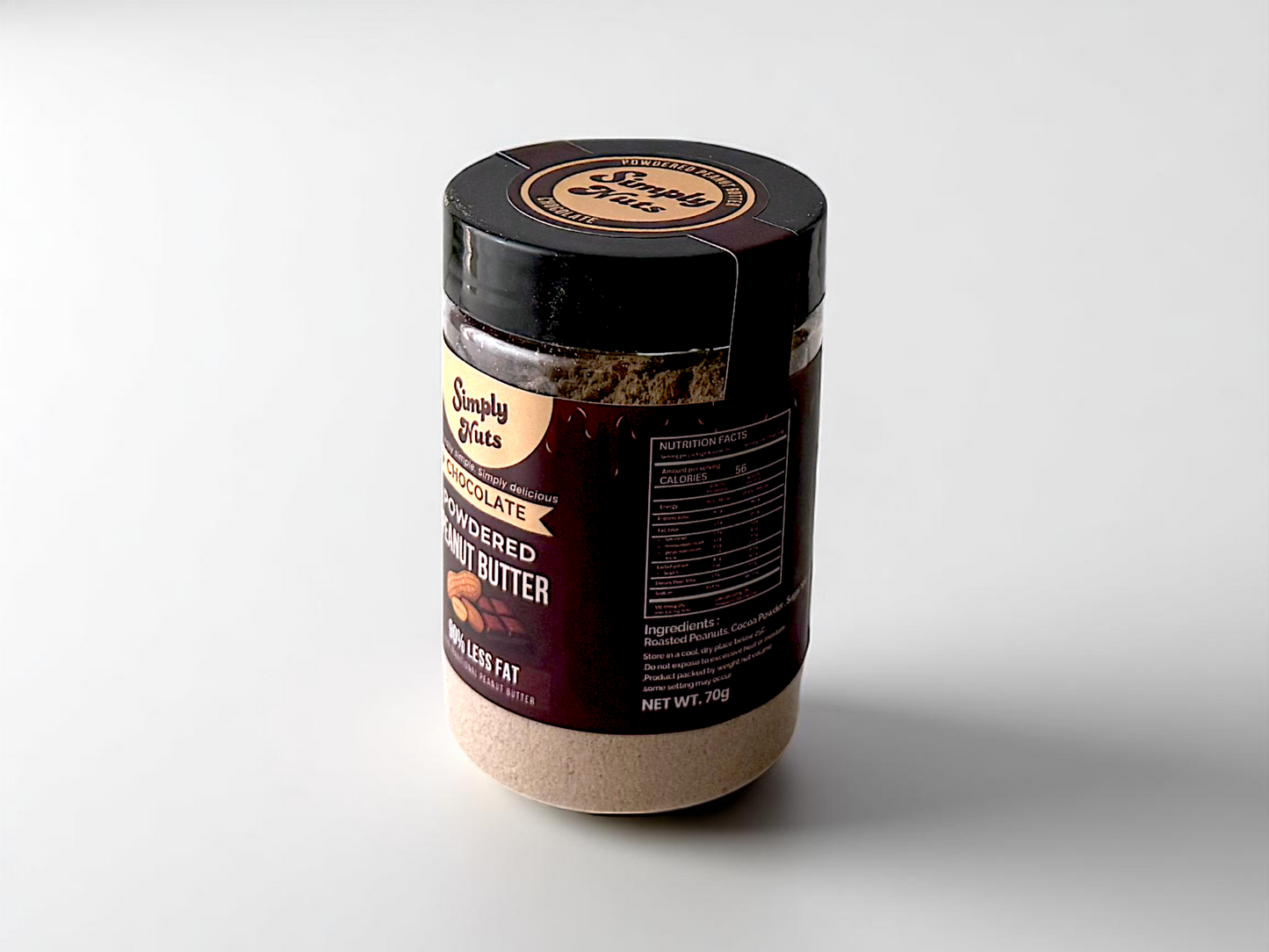 Chocolate Powdered Peanut Butter – 70g