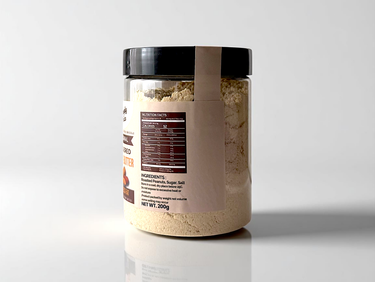 Powdered Peanut Butter – 200g